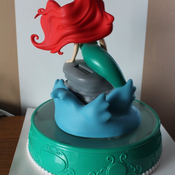 Disney The Little Mermaid Ariel Coin Bank Singing - Picture 3 of 6
